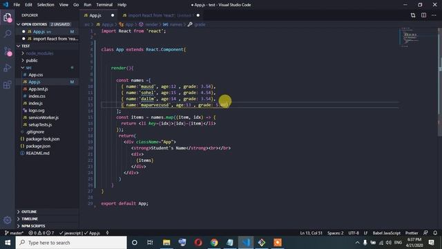 33 reactbangla tutorial (JSON Array List) смотреть онлайн