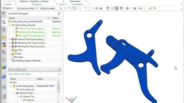 #018 Lesson Assembly FEM - Creating an associative assembly FEM смотреть онлайн