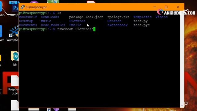 Using external webcam with Raspberry Pi смотреть онлайн