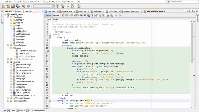 Java restful service - upload file & text with ajax смотреть онлайн