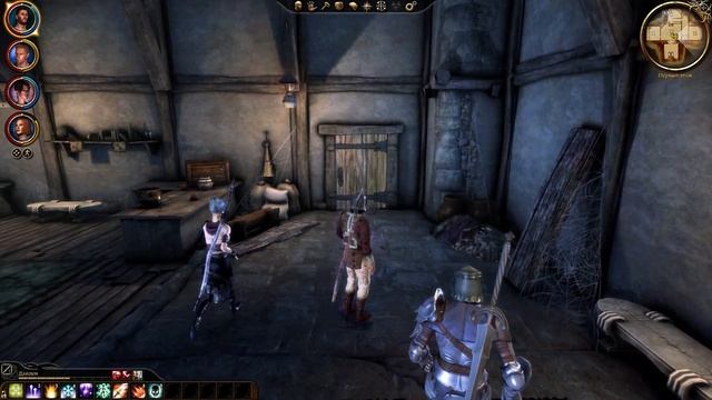 Dragon Age: Origins - #11 Страшная тайна Пика Солдата.. (первый баг) смотреть онлайн
