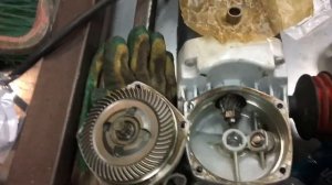 Замена подшипника скольжения на болгарке Bosch GWS 24-230 JBV