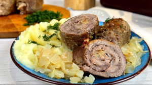 Давно забытый РЕЦЕПТ!Так готовила еще моя БАБУШКА!На УЖИН,на обед или на праздник.Рулетики-Крученики