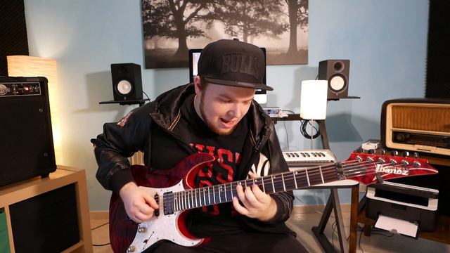 Ivan Salerno - AC/DC Back In Black Guitar Solo (Improvisation) смотреть онлайн