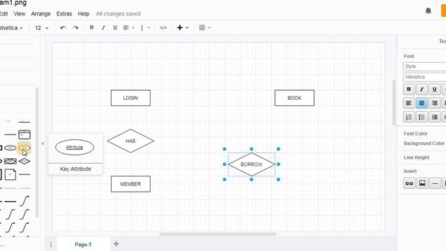 How to draw ER diagram | Entity Relationship Diagram | draw.io смотреть онлайн