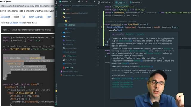 Feature flagging and A/B testing with NextJS and GrowthBook смотреть онлайн