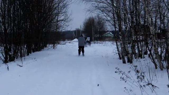 04.01.2011 катание на снегоходе смотреть онлайн