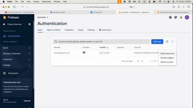 Firebase Authentication with Email and Password - Android Studio Java Login Activity Tutorial смотреть онлайн