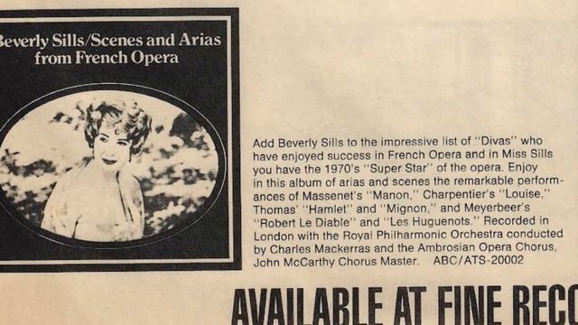 Recording Treasures - Beverly Sills смотреть онлайн