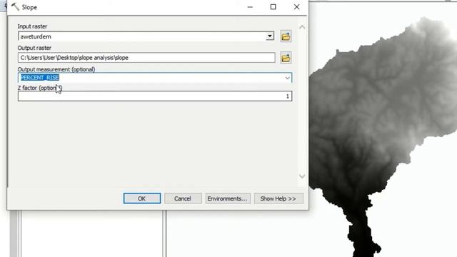 Surface analysis in GIS slope смотреть онлайн
