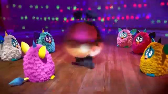 McDonald's Happy Meal Russian Furby and Batman Commercial смотреть онлайн