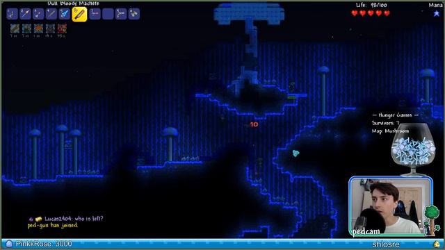 Hunger Games // Mushroom Map [Terraria PvP] смотреть онлайн