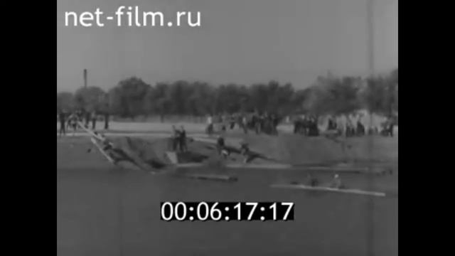 1963г. Астрахань. Соревнования на байдарках смотреть онлайн