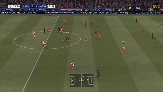 Fifa 2021 - прохождение за игрока Monaco - Guingamp - Atletico De Madrid - OL - №33 смотреть онлайн