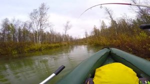 Рыбалка осенью | Щуки звереют на неогруженную резину!! ОСЕННЯЯ РЫБАЛКА НА ЩУКУ