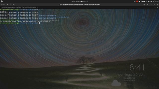 Comando rm linux - Como eliminar ficheros y carpetas en la consola смотреть онлайн