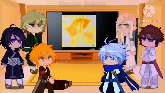 Bleach react to Ichigo's family Gacha Club смотреть онлайн