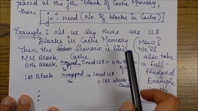 CACHE MEMORY: BASICS & DIRECT MAPPING смотреть онлайн