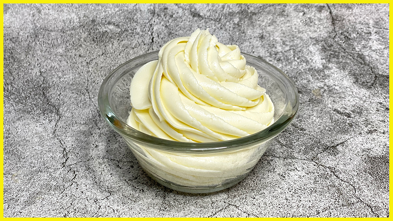 Сливочный Крем - Чиз ручным миксером! Крем для прослойки тортика на сливках Петмол 33% и Маскарпоне! смотреть онлайн