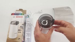 Bosch Kitchen Coffee Grinder - TSM6A011W Unboxing