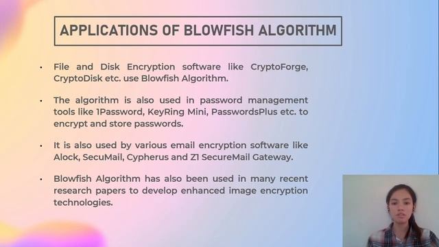 Ananya Sajwan - 18BCE1355 - Encryption and Decryption using Blowfish Algorithm смотреть онлайн