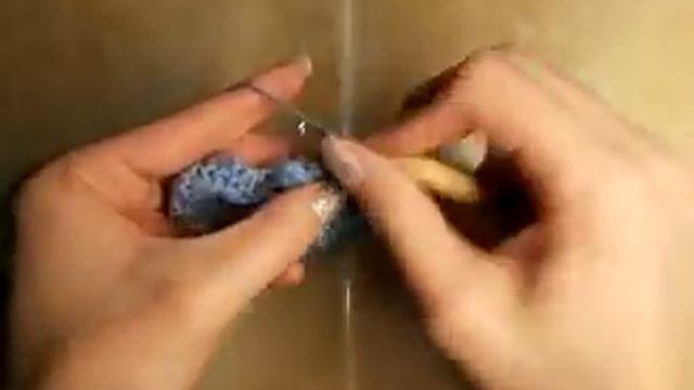 2 Как связать шаль цветочками, 4 ряд смотреть онлайн
