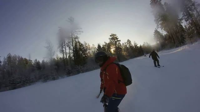 Завьялиха. Активные выходные. Горнолыжка. Серия 2