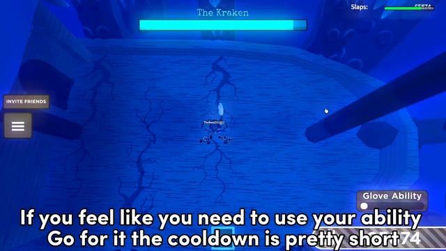 How to BEAT The KRAKEN Tutorial Video… [Slap Battles] /BOSS FIGHT\ смотреть онлайн