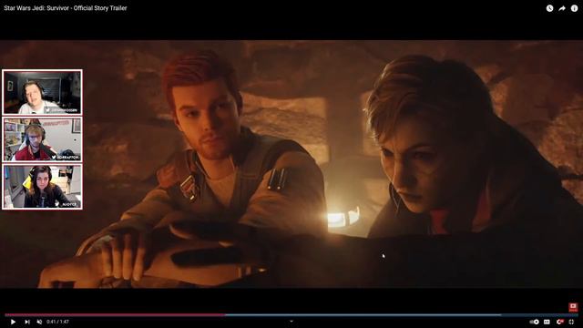 Star Wars Jedi Survivor Story Trailer Reaction & Breakdown (Star Wars Jedi Fallen Order 2) смотреть онлайн