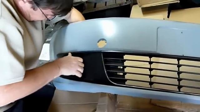 Сборка бампера VW Touran смотреть онлайн