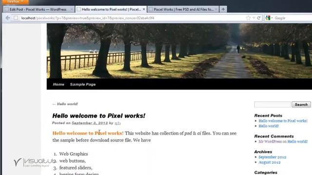 Wordpress Sinhala tutorial Chapter 10 Formatting Post смотреть онлайн