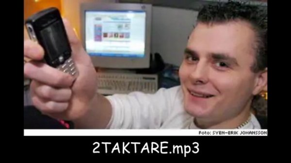 Áudio de voz original do Crazy Frog (2TAKTARE.mp3, tom de pitch real) 1997