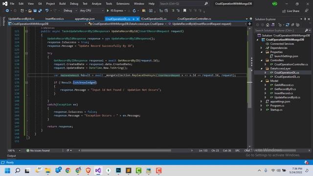 API Implementation In CRUD Application Part 4 In .Net Core Web API + MongoDB In Hindi With Detail. смотреть онлайн