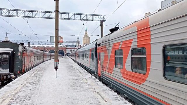 Электровоз ЭП2К-413 со скорым поездом №48 сообщением Москва - Нижний Новгород смотреть онлайн