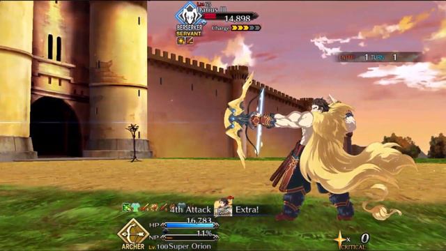 [FGO NA] Grail Front Event ~Et Tu, Brute?~ Roman Front VII : Veni, Vidi, Vici! - Super Orion смотреть онлайн