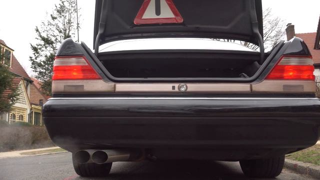 Mercedes Benz S500 W140 Brabus Style Exhaust Idle And Rev (broken In)