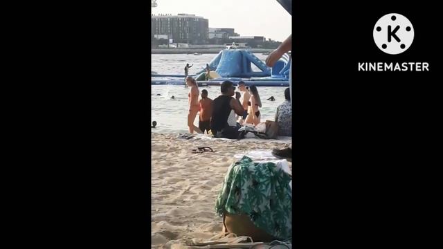 Tera yaar full video in Marine Beach Dubai UAE смотреть онлайн