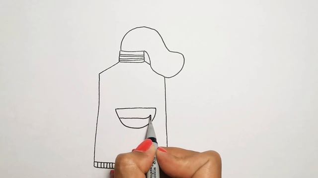 Рисунок на тему гигиены/как нарисовать зубную пасту/кавайный рисунок/Kawaii drawing/ смотреть онлайн