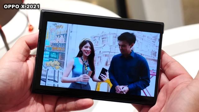 จับตัวจริง!! OPPO X 2021 จอม้วนได้ ขยายเป็นแท็บเล็ต!! смотреть онлайн
