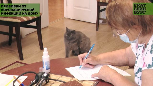 Выездная бригада ГКБ № 14 вакцинировала 15 маломобильных жителей Орджоникидзевского района