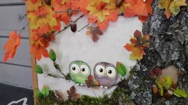 Поделка / Картина / Совочки в осеннем лесу смотреть онлайн