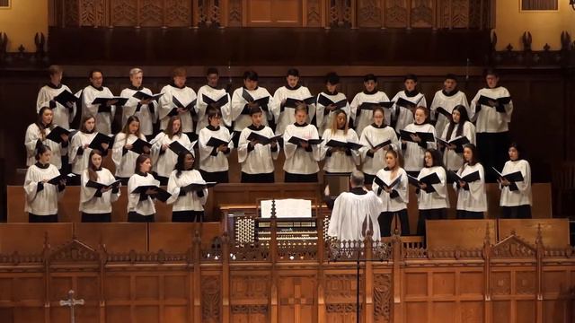 Choral Scholars 2017-18: Singet dem Herr ein neues Lied Psalm 98, Op 91 смотреть онлайн