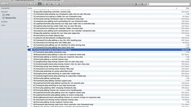 106. What the Event Dispatcher Symfony component does, and how to add it to our project смотреть онлайн