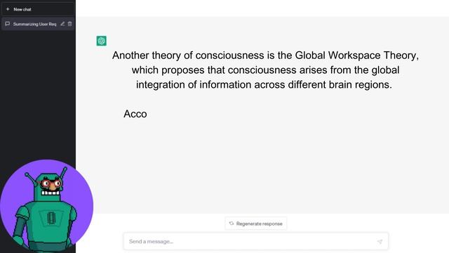 Hey CHAT GPT, How Do You View Consciousness? - An AI Perspective