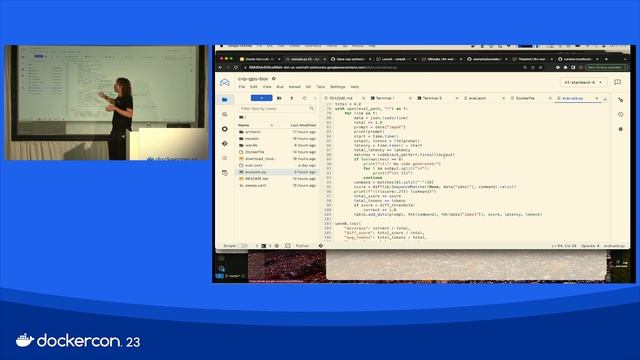 Evaluating LLMs with Weights & Biases and Docker Desktop (DockerCon 2023) смотреть онлайн