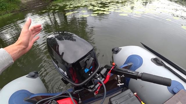 Рыбалка на спиннинг в июне 2020. Про Китайский Мотор... Сколько поедет км./ч. мотор 9.8 л.с.?! смотреть онлайн