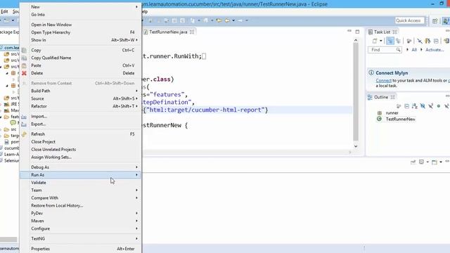 Perform Data Driven Testing in Cucumber- Selenium смотреть онлайн