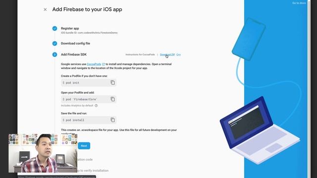 Cloud Firestore Tutorial for iOS - (with Firebase authentication!) смотреть онлайн