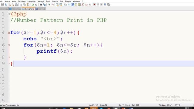 How Can Print Triangle Patterns in PHP (1 to 4 years) смотреть онлайн