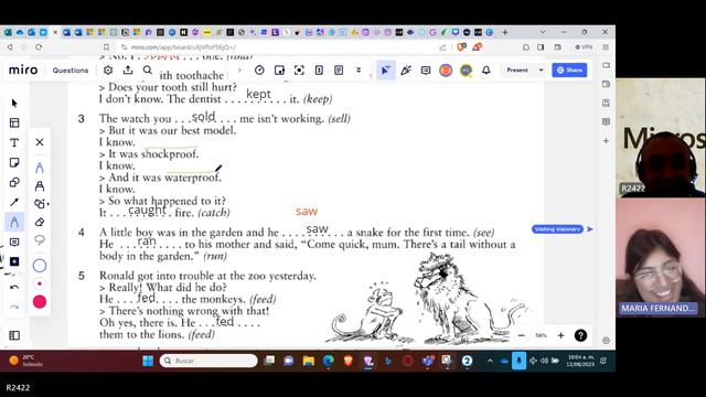 Teacher Miguel´s Class on Simple Present and Simple Past Review смотреть онлайн